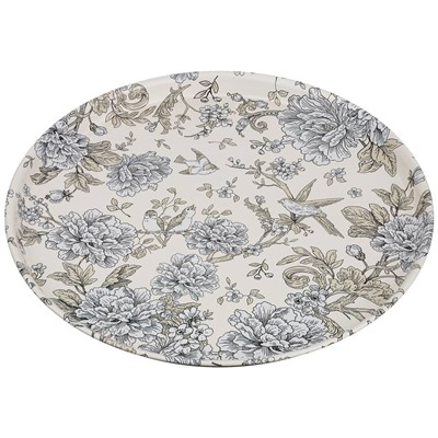ПОДНОС СЕРВИРОВОЧНЫЙ AGNESS "ROYAL GARDEN" 33*2,1 СМ