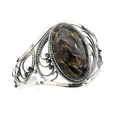 Браслет слюдит "Овал" 26*40мм, 20см.