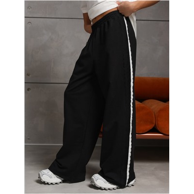 Брюки "Ажур" Черный Девочка