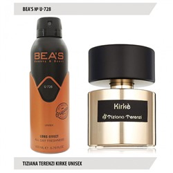 Дезодорант Beas U728 Tiziana Terenzi Kirke deo 200 ml, Дезодорант унисекс Beas U728 создан по мотивам аромата Tiziana Terenzi Kirke