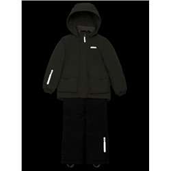 Комплект утеплённый для мальчика NIKASTYLE 7м2325 Хаки черный