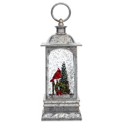 GAEM Изделие декоративное "Фонарь" (подсвет, вьюга, 3хАА н/п), L9 W9 H27 см