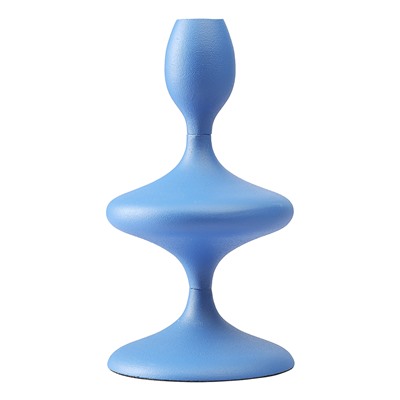 Подсвечник Vivlend, 20 см, синий