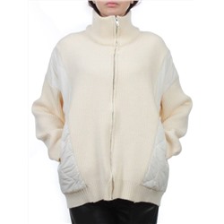 3155 MILK Куртка-кардиган женская (90% хлопок, 10% синтепон)