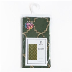 Полотенце новогоднее "Этель" "Gold ornament" 40x73 см, 100%хл, саржа 190 г/м2