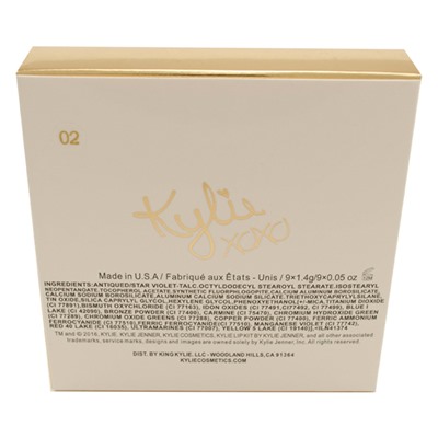 Тени для век Kylie Kyshadow Pressed Powder Eyeshadow № 3 12.6 g