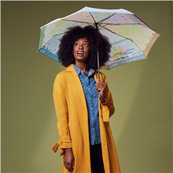 L761-2396 LondonMap (Лондон) Зонт женский механика Fulton