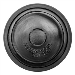 Резиновая опора для подкатного домкрата универсальная, D 72 мм, D 50, H 35 мм Matrix