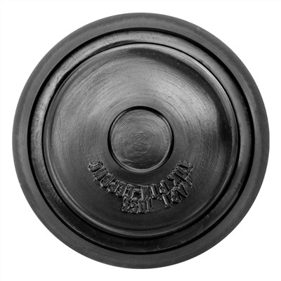 Резиновая опора для подкатного домкрата универсальная, D 72 мм, D 50, H 35 мм Matrix