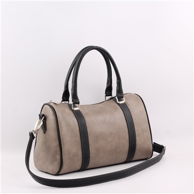 Сумка 217 македония тауп+черный НОВИНКА