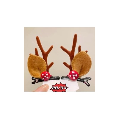 Новогодние заколки Опт цена: 40₽ Упаковок 12 штук разные Упаковки (12*40=480₽)