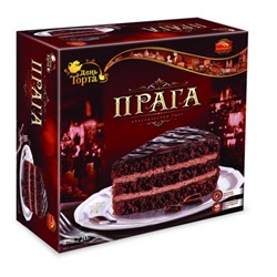 Торт бисквитный Прага 720г/Черемушки