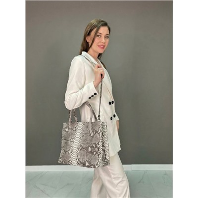 Сумка женская из кожи питона