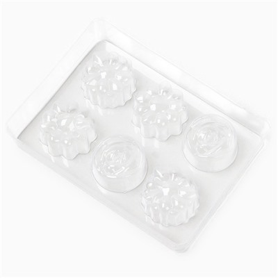 Аромасаше своими руками. Набор для создания ароматической фигурки из соевого воска «Желтые цветы»