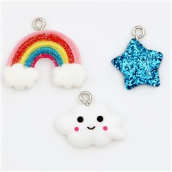 Украшения для девочек своими руками «Единорог», набор бусин для творчества