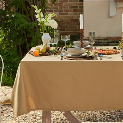 Скатерть Этель Kitchen 146х220 см, цв. бежевый, 100% хл, саржа 250 г/м2