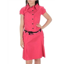 9405 CRIMSON Платье женское (85% хлопок, 10% вискоза, 5% лайкра)