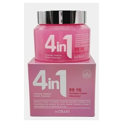 Крем для лица с керамидами Dr.G50 4 IN 1 TEUNTEUN CREAM (Ceramide), Dr.CELLIO, 70 мл
