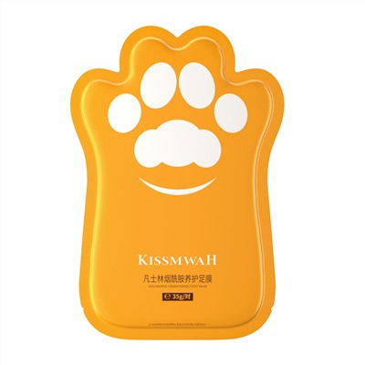 Маска-носочки для ухода за ногами с вазелином и ниацинамидом KISSMWAH Naacinomide Conditioning FootMask, 35 ​​гр