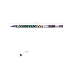 Карандаш механический ErichKrause® ColorTouch® Purple Python 2.0 мм с точилкой, НВ