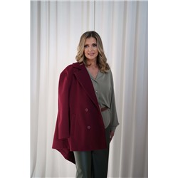 Пальто Я в теме (бордовое) Б12485-7