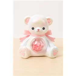 Ночник «Teddy bear», white (11 см), пластик