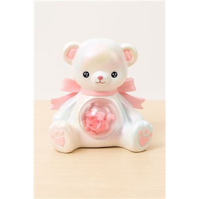 Ночник «Teddy bear», white (11 см), пластик