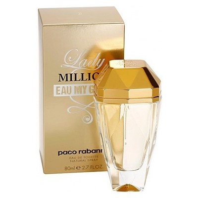 Paco Rabanne Lady Million Eau My Gold For Women edt 80 ml