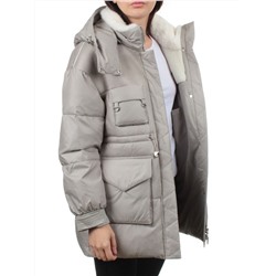 338-X44 BEIGE Куртка зимняя женская (200 гр. холлофайбер)