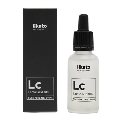 Likato Пилинг для лица с молочной кислотой / Lactic Acid 10%, 30 мл