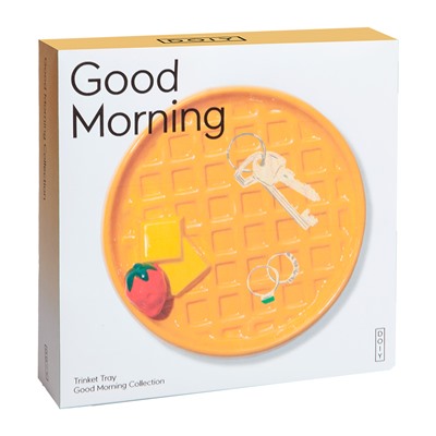 Поднос декоративный, Good Morning, Waffle, Ø18,5 см