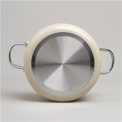 КАСТРЮЛЯ AGNESS С АНТИП. ПОКР.  И СТЕКЛ. КРЫШКОЙ 1350 МЛ, 16*8 СМ