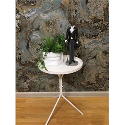 Столик журнальный SHT-CT11
                        белый муар