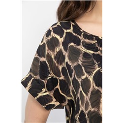 Платье Бренди (коричневое) П13619-12М