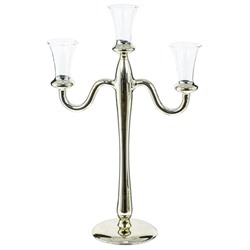 GAEM Подсвечник, L22 W10 H34 см