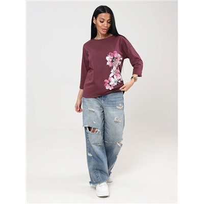 Футболка Мимулус лиловый ИвК