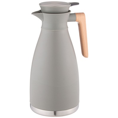 ВАКУУМНЫЙ КУВШИН (ТЕРМОС) AGNESS ИЗ НЕРЖ.СТАЛИ 2,0Л ЦВЕТ СЕРЕБРО