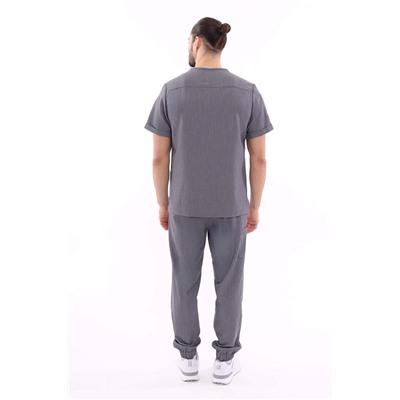Брюки медицинские мужские 1-50-15-0 / Curly 41 Space gray