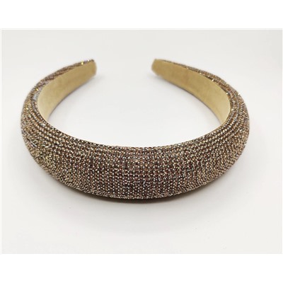 Ободок для волос со стразами