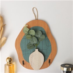 Настенные крючки декоративные «Абстракция. Геометрия», дерево, 1.5×19.5×23.5 см