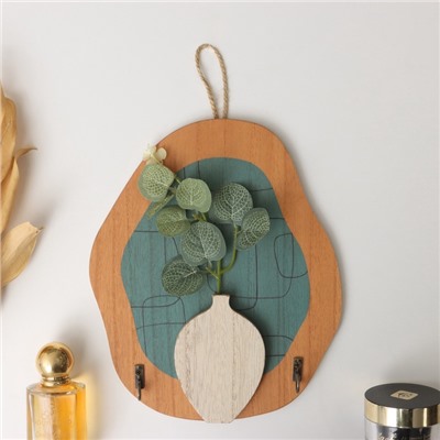 Настенные крючки декоративные «Абстракция. Геометрия», дерево, 1.5×19.5×23.5 см