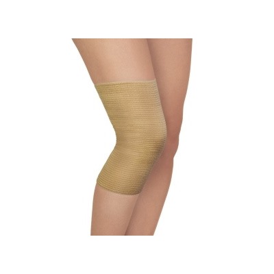 0802 Наколенник эластичный "Польза" (шерсть 42%) р.1 (ОК 28-32см)