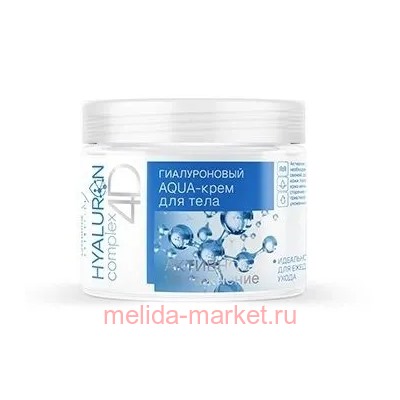 Белита  Hyaluron complex 4D Aqva-Крем гиалуроновый для тела 250 мл