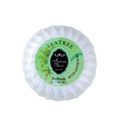Мыло туалетное косметическое Чайное дерево, SKIN SOAP, CLOVER, 100 г