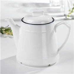 Заварочный чайник Magistro «Морской бриз», 850 мл, фарфор, белый