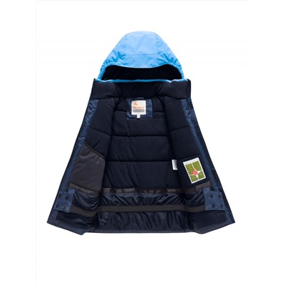 Горнолыжный костюм зимний для мальчика голубого цвета 9431Gl