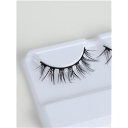 Ресницы накладные «Лучи», 10-15 мм, V-форма, без клея, чёрные