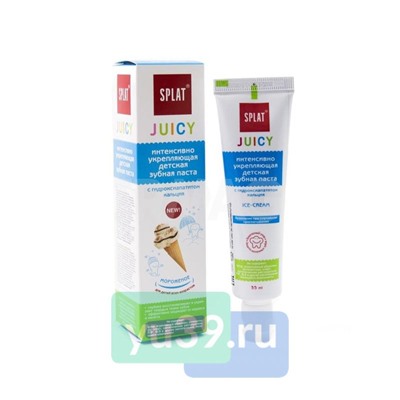 Зубная паста SPLAT Juicy Мороженое, 35 мл.