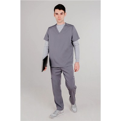 Топ медицинский мужской 6-03-05-1 / Silva 46 Coal