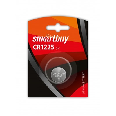 Элемент питания SMARTBUY SBBL-1225-1B CR 1225 BL1 (таблетка) (1) (12) оптом
